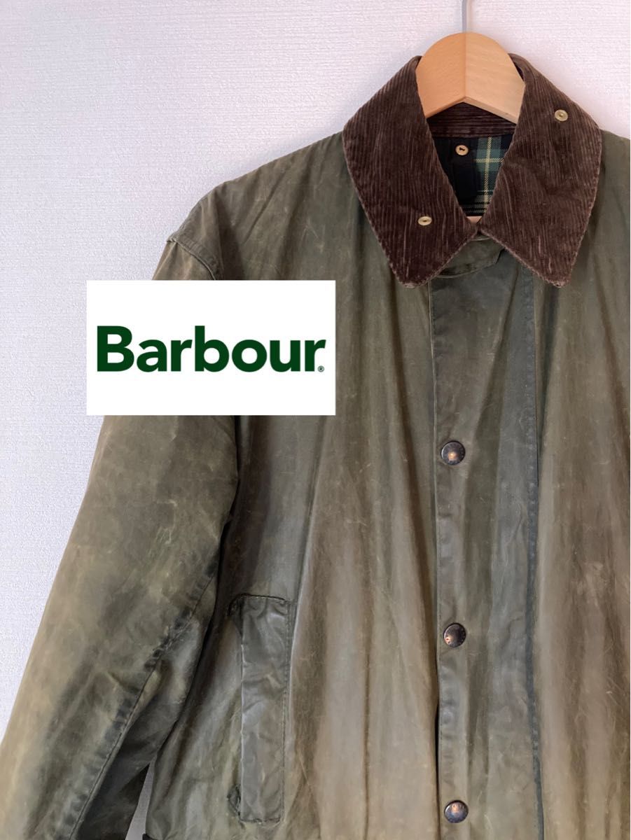 BARBOUR GOLD STANDARD CANNA WAX JACKET M オリーブ メンズ