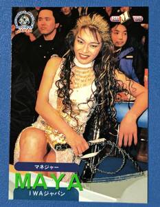 BBMプロレスカード1998#148 MAYA　IWAジャパン