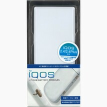 FSC iQOS専用 AC付 リチウム充電器 ブラック CA-IQ01WH_画像1