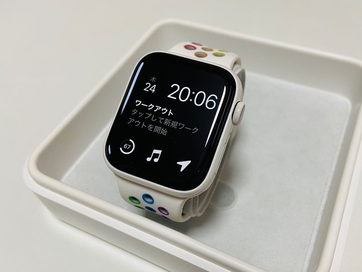 Apple Watch SE2第2世代(GPSモデル)-40mmシルバーアルミケース