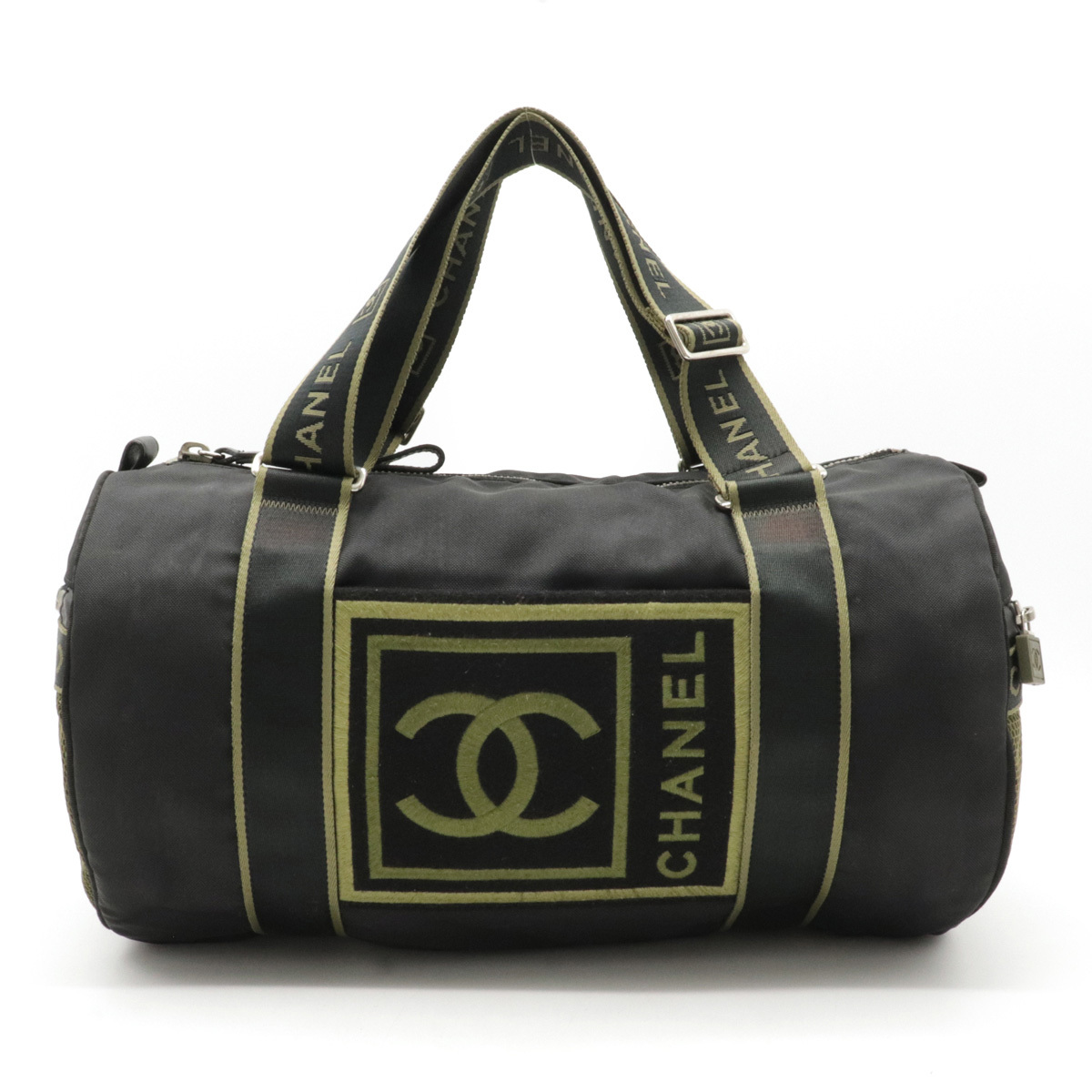 ナチュラルネイビー セール CHANEL スポーツバック - 通販 - www