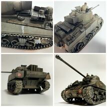 アスカモデル　1/35 シャーマンICファイアフライ　ディスプレイ台付き完成品　戦車完成品　プラモデル　イギリス軍_画像3