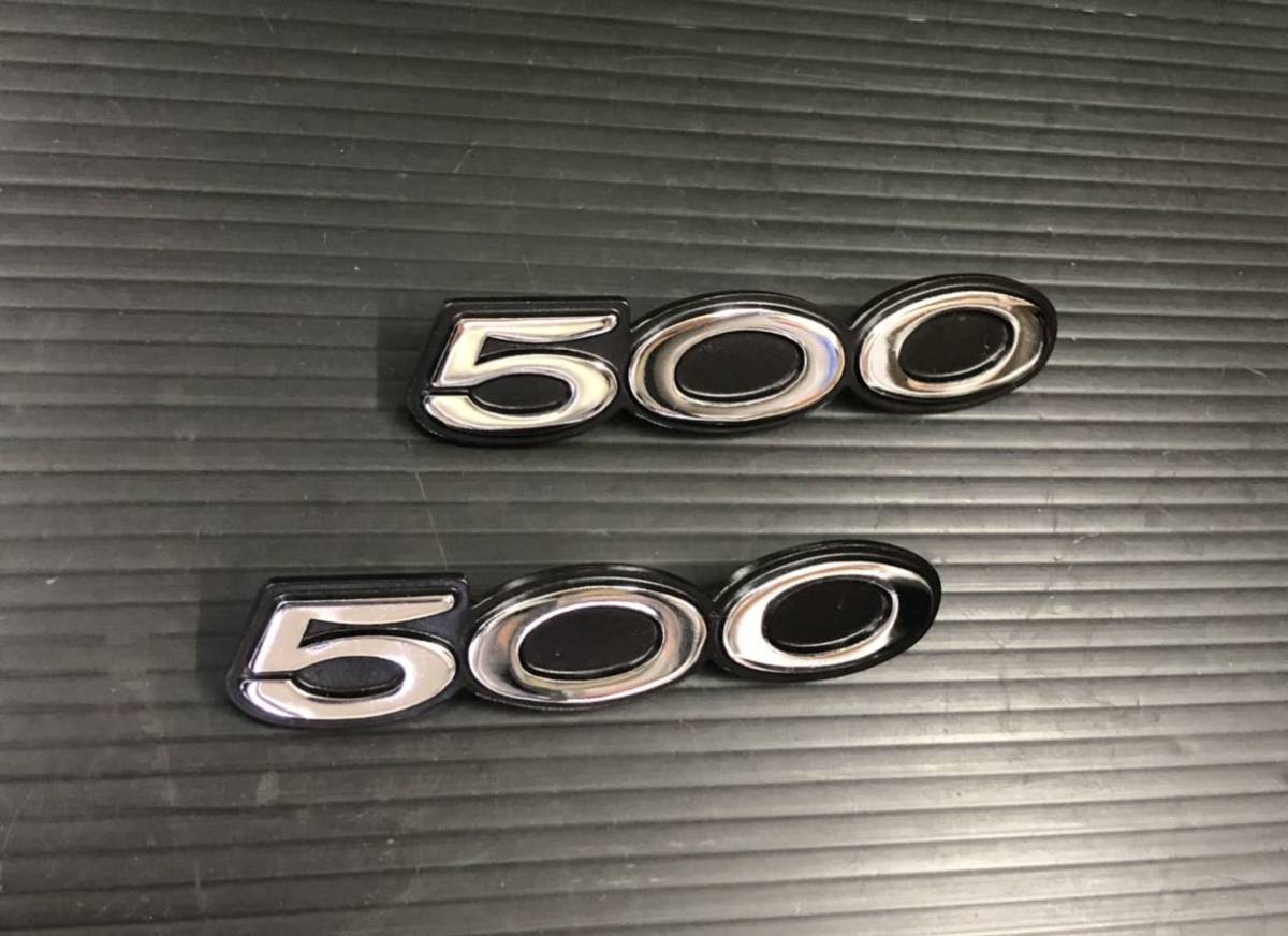 新品 カワサキ 350SS S2 S2A サイドカバー エンブレム 2枚セット