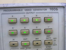 LEADER PROGRAMMABLE VIDEO GENERATOR 1605　 管理番号：RH-206_画像4