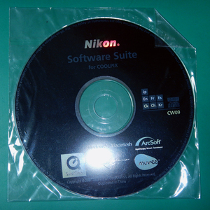 Nikon Software Suite for COOLPIX CD-ROM CW09 secondhand goods R00278