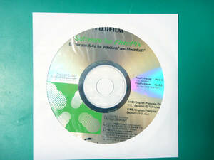 フジフィルム Software for FinePix CD-ROM 説明書 未使用品 R00362