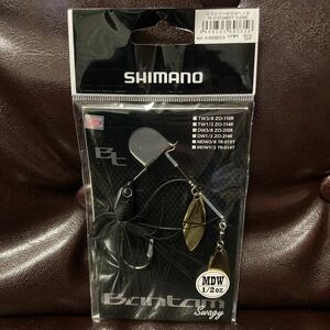 MDW1/2オンス バンタム スウェジー 新品 ブラック シマノ バス BASS スピナーベイト SHIMANO