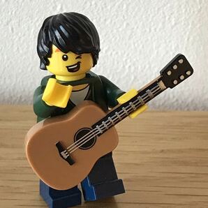 【LEGO】 レゴ ミニフィグ ギターボーイ 楽器 音楽 フィギュア 人形の画像1