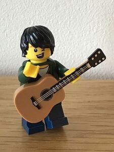 【LEGO】 レゴ ミニフィグ ギターボーイ 楽器 音楽 フィギュア 人形