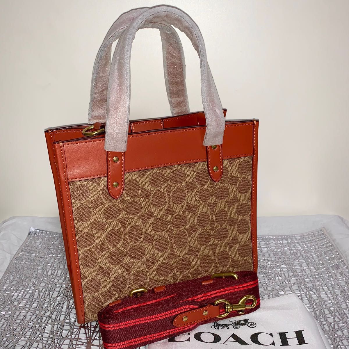 COACH コーチ フィールドトートバッグ 新品 新作 ショルダー