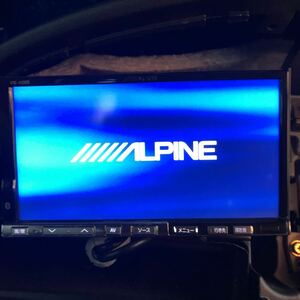  Alpine VIE-X08S 7 -inch car navigation system map data -2014 year HDD model 