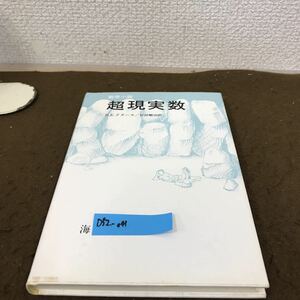 D52-041 超現実数 D・E・クヌーズ 好田 順治 訳 数学小説 海鳴社
