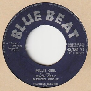 【SKA】Millie Girl / Owen Gray - Headache / Derrick Morgan [Blue Beat (UK)] ya89