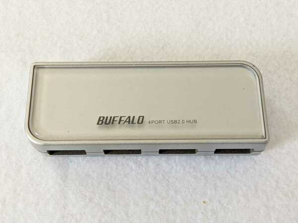 BUFFALO バッファロー 4ポートUSBハブ 4PORT USB2.0 HUB BHB4U201SVA