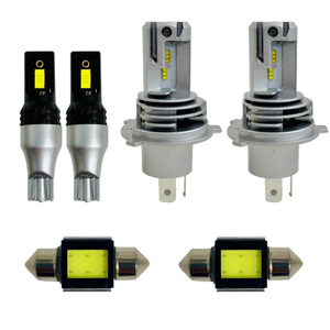 NSP160V プロボックス [H26.8〜] COB全面発光 LED ルームランプ バックランプ H4 ヘッドライト ウェッジ球セット 車内灯 室内灯 交換用