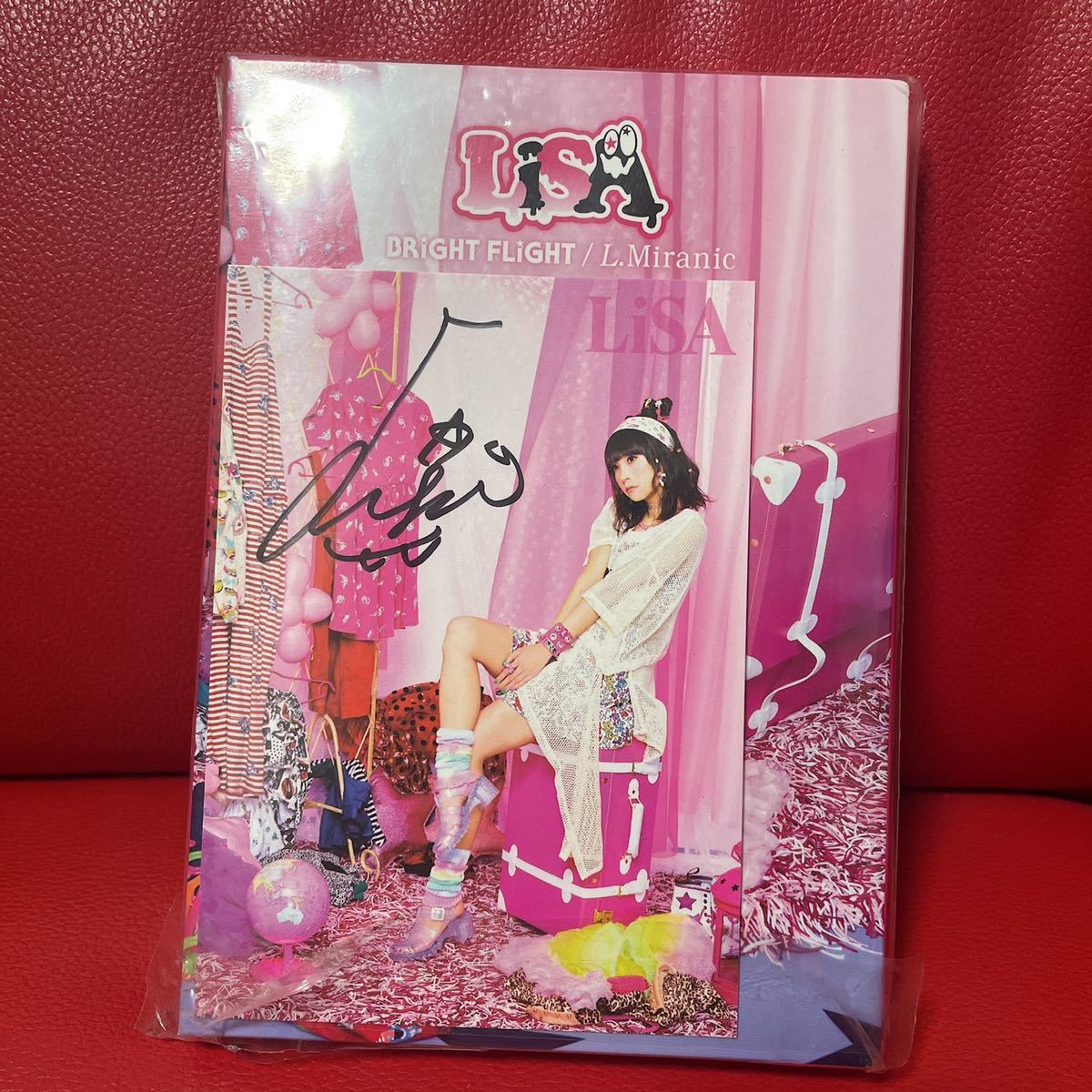 LiSA /Launcher 秘密のサイン会 直筆サイン入り 日付メッセージ入 ...