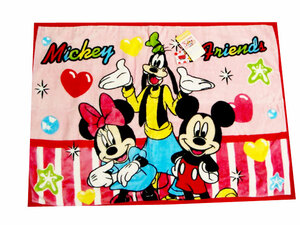  free shipping [ new goods ] quarter Kett lap blanket blanket [ Disney Mickey ]