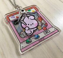 BT21☆COOKY☆スイングアクリルキーホルダー BANDAI ゆらゆら揺れる BTS ボールチェーン キーチェーン 販売終了済 レア 希少 キャラクター_画像1