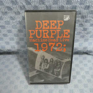 M592●128/DEEP PURPLE ディープ・パープル「マシン・ヘッド・ライヴ 1972」VHSビデオ