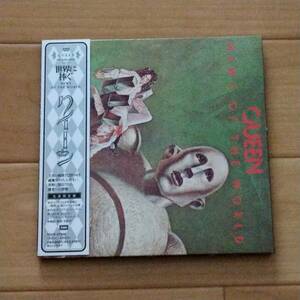 紙ジャケ　 　　 QUEEN　　　　/　　　　NEWS　OF　THE　WORLD　　　　紙ジャケット　　　　　国内盤