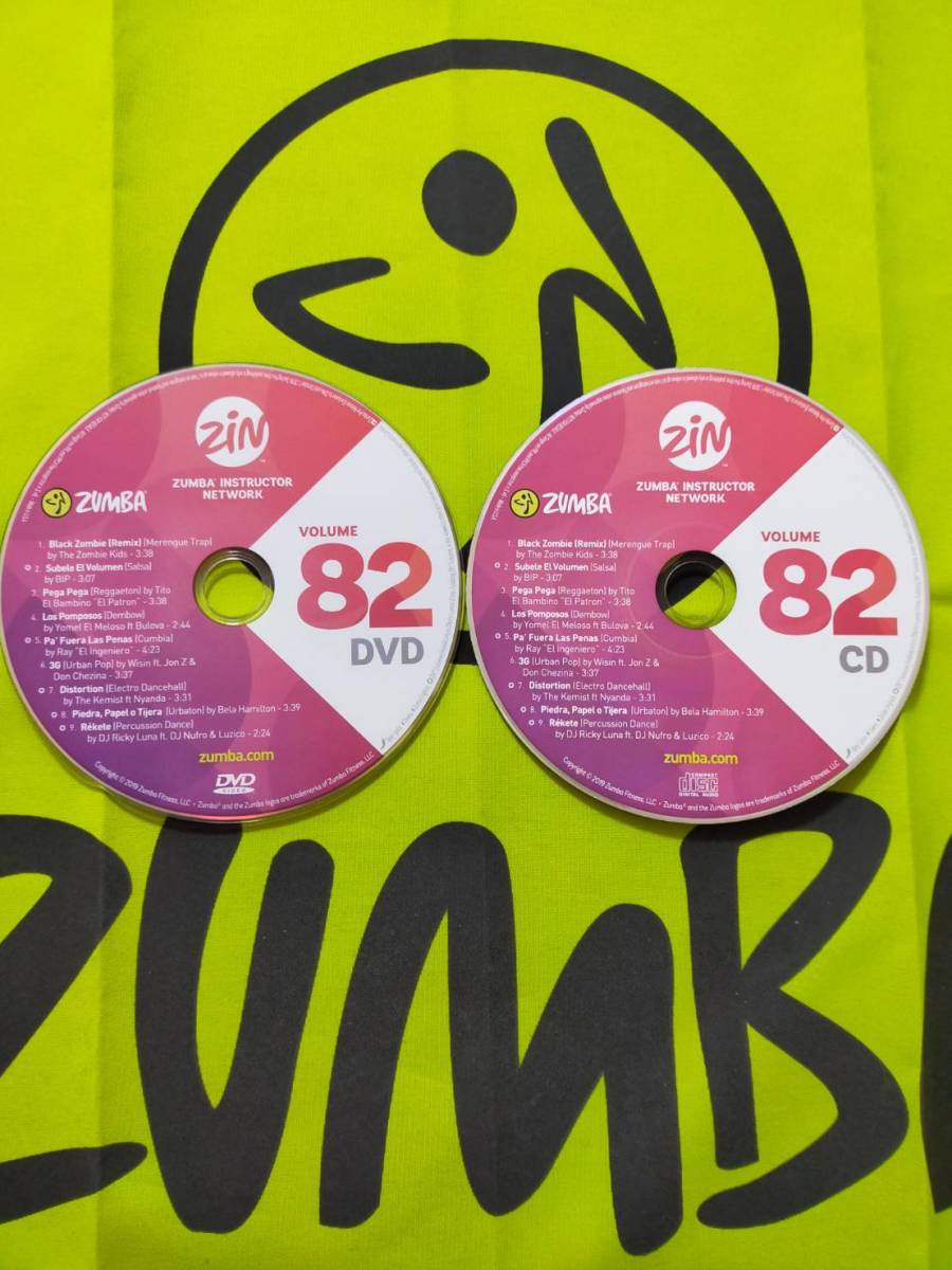 ZUMBA ズンバ ZIN31 ～ ZIN40 CD ＆ DVD 20枚セット ZIN31 ZIN32 ZIN33