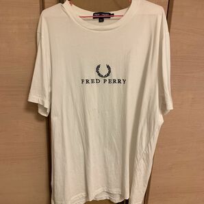 FRED PERRY Tシャツ　メンズ　XL ロゴTシャツ