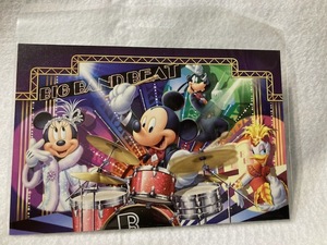 東京ディズニーシー　ビッグバンドビート　ポストカード　新品　未使用品