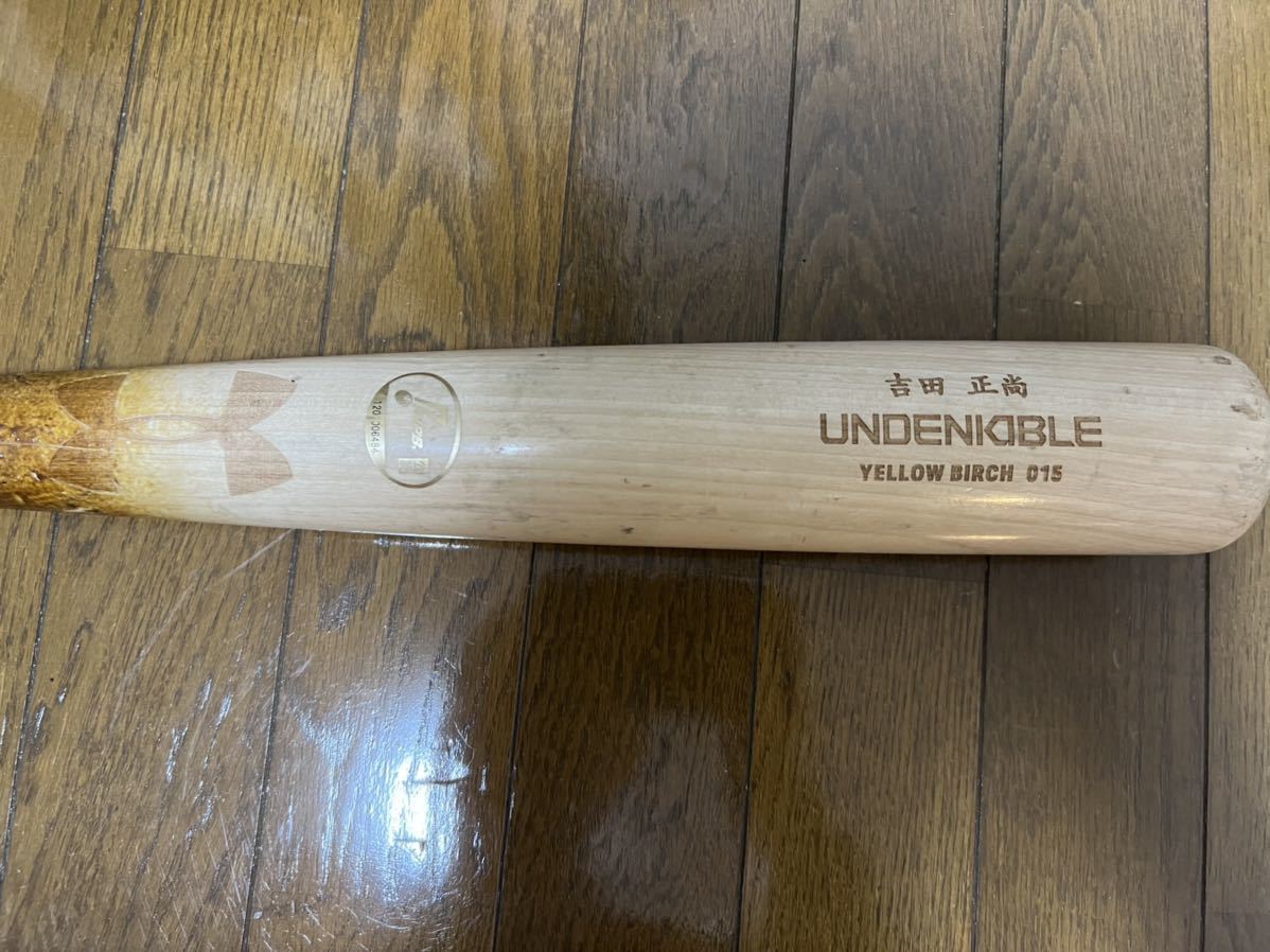 直営オンラインショッピング オリックス吉田正尚選手 実使用バット www