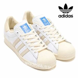 新品未使用 adidas スーパースター【28cm】定価15400円 レザー 本革 スニーカー アディダス super star superstar 靴 白 天然皮革 05361