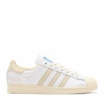 新品未使用 adidas スーパースター【28cm】定価15400円 レザー 本革 スニーカー アディダス super star superstar 靴 白 天然皮革 05361_画像2