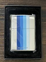 zippo マイルドセブン 両面デザイン 限定品 MILD SEVEN 2006年製 MEVIUS メビウス タバコ銘柄 デットストック ケース 保証書_画像1