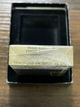 zippo WINDY GOLD 1933REPLICA ウィンディ 1933 レプリカ ファースト リリース 年代物 ゴールド FIRST RELEASE ビックシルエット_画像3