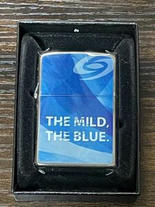 zippo MILD SEVEN THE MILD THE BLUE 限定品 マイルドセブン 両面デザイン2006年製 MEVIUS メビウス デットストック ケース 保証書