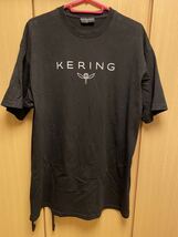 正規 18SS BALENCIAGA バレンシアガ DEMNA GVASALIA デムナ ヴァザリア KERING ケリング ロゴ クルーネック Tシャツ 黒 S 486032 TWK27_画像1