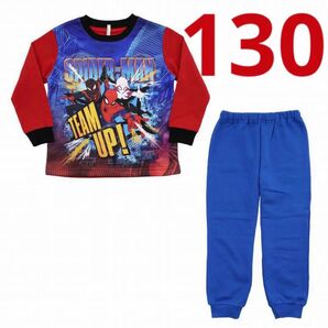 スパイダーマン marvel 光るパジャマ 裏起毛 冬用パジャマ バンダイ
