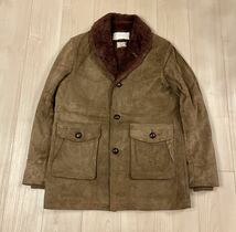 ACANTHUS Suede Ranch Coat L1505 アカンサス　スエード　ランチコート　サイズM【希少美品】_画像8