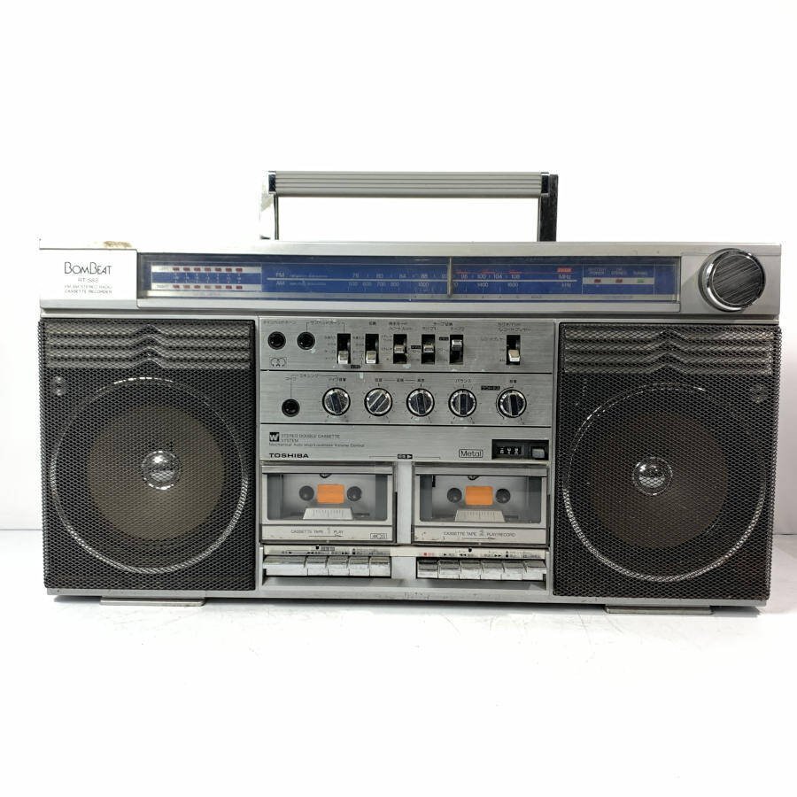 東芝「TOSHIBA BomBeat RT-S83 大型Wラジカセ/メタル対応」 www