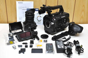  Sony XDCAM memory cam ko-da-SONY FS7 II PXW-FS7M2 main accessory equipped! high resolution height sound quality professional specification E mount *