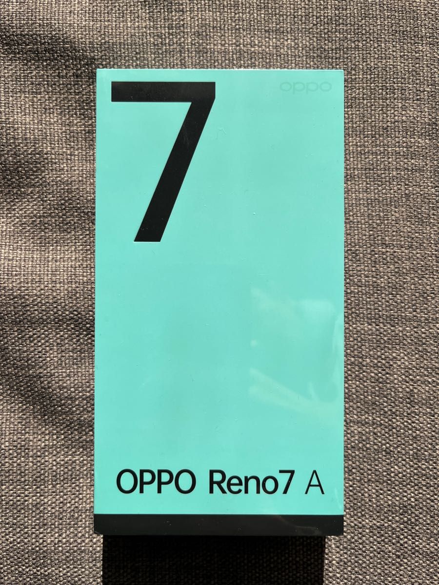 新品未開封 OPPO Reno 7A スターリーブラック｜PayPayフリマ