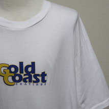 アメリカ購入 USED品 Gold Coast Coating Got’cha Covered 両面プリント 袖シングルステッチ ビックサイズTシャツ 白 XL_画像2