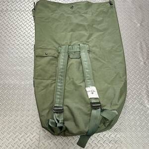 米軍放出品 実物 沖縄　ダッフルバッグ DUFFEL ナイロン 海兵隊 BAG USMC 登山(INV BC11)