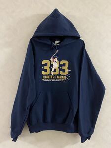 山田哲人 2015 トリプルスリー パーカー サイズM 東京ヤクルトスワローズ ミスター・トリプルスリー Tokyo Yakult Swallows セ・リーグ