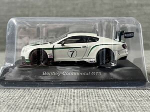 京商 1/64 ミニカーコレクション ベントレー コンチネンタル GT3 #7