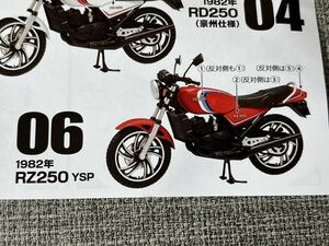 1/24 ヴィンテージバイクキット Vol.5 YAMAHA ヤマハ RZ250 YSP 1982年