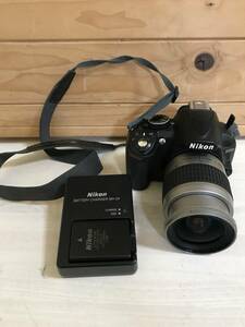 ◎ヤYS1248★Nikon ニコン 未使用 一眼レフカメラ D3100ボディ　レンズ28-80mm のセット　デジタルカメラ 現状品