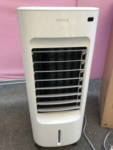 *yaYS1320* secondhand goods Siroca white ka humidification attaching temperature cold manner machine electric fan SH-C251 2020 year white ka remote control lack 