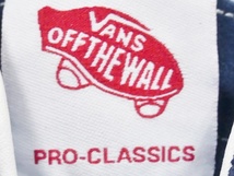 即決★VANS★27.5cm 50周年記念モデル ハイカットスニーカー バンズ 9.5 限定 SK8 Pro メンズ 9.5 紺 チェッカー柄 7ホールシューズ 箱付き_画像6