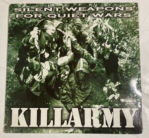 未開封 2LP 97年 US盤オリジナル Killarmy - Silent Weapons For Quiet Wars Wu-Tang Clan