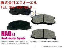 ホンダ CR-V(RD4 RD5 RD6 RD7 RE3 RE4) アコード(CM1 CM2 CM3 CU2 CW2) リア ブレーキパッド 左右セット 43022-S3N-000 06430-S0K-J01_画像1