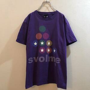 SVOLME/スボルメ 半袖 Tシャツ パープル 紫 メンズ M　サッカー/フットサル